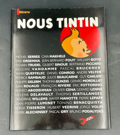  HERGÉ - TINTIN : DOCUMENTATION : Télérama, Nous Tintin, 2004. En l’état. Gazette Drouot