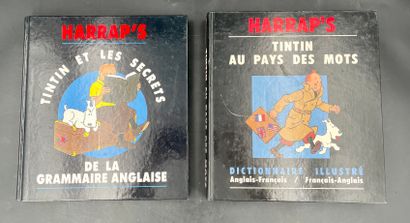  HERGÉ - TINTIN : DOCUMENTATION : Harraps Tintin et les secrets de la grammaire anglaise,... Gazette Drouot
