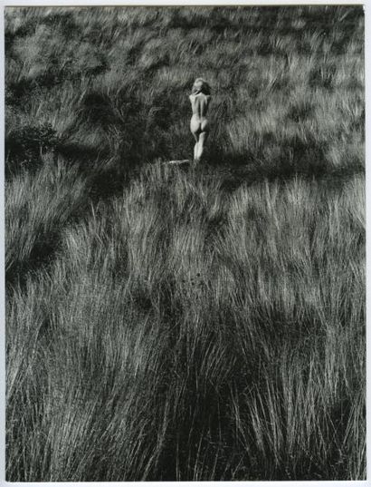 Andrzej KRYNICKI «Vertical», vers 1972. Tirage argentique d'époque, 24 x 18,2 cm....