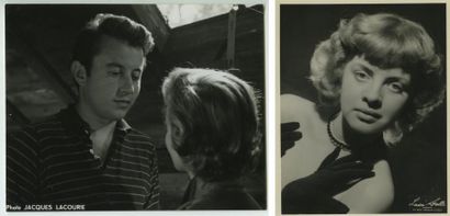 null Cinéma. Trois-cent-dix-huit photographies, 1930-1960. Tirages argentiques d'époque,...