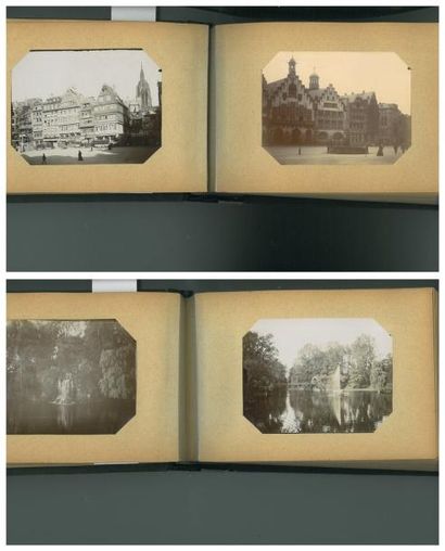 null Album portant 95 photographies vers 1910. Tirages argentiques d?époque, environ...