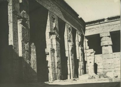 Georges LEGRAIN (1865-1917) [Attribué à] Egypte, 21 photographies vers 1900. Tirage...