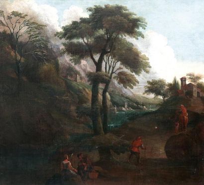 ECOLE FRANCAISE VERS 1700 Entourage d'Etienne ALLEGRAIN (1644-1736)