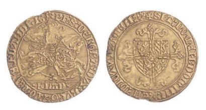 (Belgique) FLANDRES. Philippe le Bon (1419-1467). Cavalier d'or. TTB