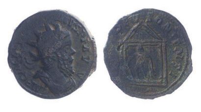 ROME Postume (259-268). Lot de 2 sesterces à revers HERCVLI DEVSONIENSI. C 99 ou...