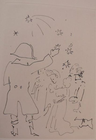 RADIGUET (Raymond) Le Bal du comte d'Orgel. Monaco, Éditions du Rocher, 1953. In-4,...