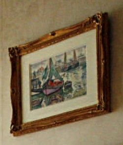 Henri de SAINT-DELIS (1878-1949) Rentrée au port à Honfleur Aquarelle sur papier....
