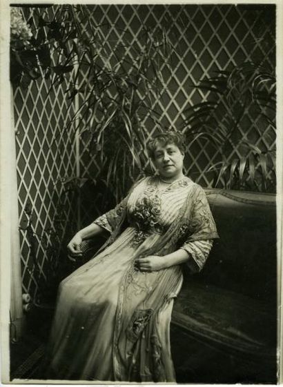 Marguerite Durand, féministe, 1910 Tirage...