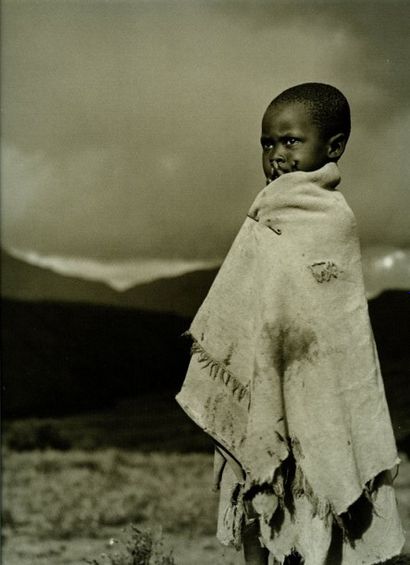 Georges RODGER Enfants Afrique du Sud, 1947. Tirage postérieur, 33,5 x 22,5 cm sur...