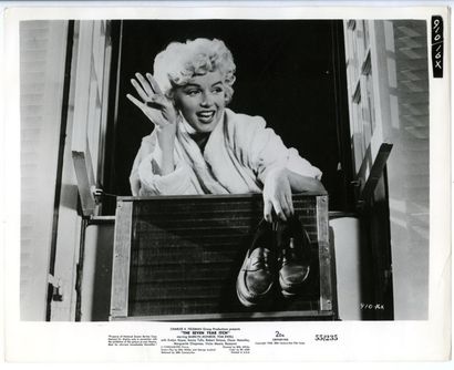 null Marilyn Monroe, photographie promotionnelle pour le film The seven year itch,...