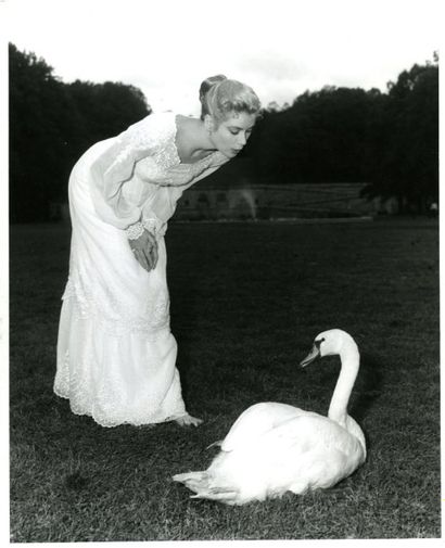 null Grace Kelly, photographie pour le film the Swan de Charles Vidor, 1956. Tirage...