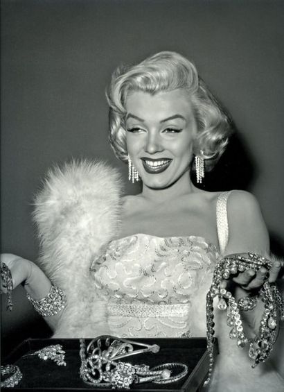 John FLOREA (1916-2000) Marilyn Monroe, vers 1955. Tirage postérieur, 35,2 x 27,5...