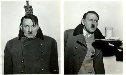 null The Strange death of Adolf Hitler. Deux photographies de l'acteur Ludwig Donath...
