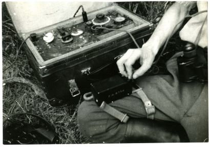 null Libération de la Corse, 1943. Maquisard corses en action. Six épreuves argentiques...