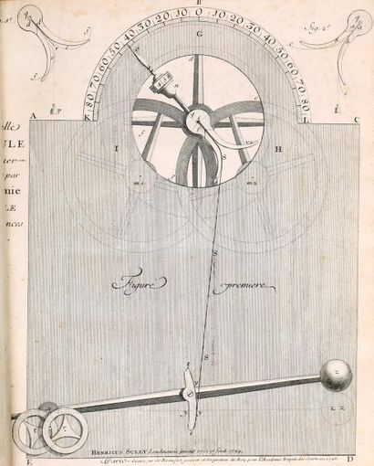 SULLY, Henri Description abrégée d'une horloge d'une nouvelle invention pour la juste...