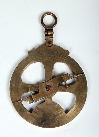 null Copie exacte d'un astrolabe de mer ibérique de la fin du XVIe siècle aujourd'hui...