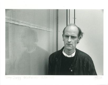 Jean-Paul BRUN 13 Portraits d'artistes, 1990, photographies NB dim: 23,8x30, 5cm