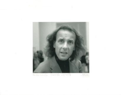 Jean-Paul BRUN 13 Portraits d'artistes, 1990, photographies NB dim: 23,8x30, 5cm