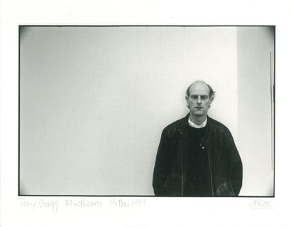 Jean-Paul BRUN 13 Portraits d'artistes, 1990, photographies NB dim: 23,8x30, 5cm