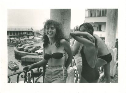 Claude Nori «Napoli 1982», photographie NB, dim: 17,8x23,8 cm