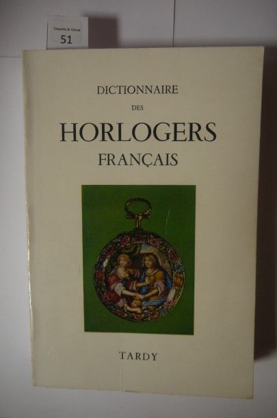 TARDY Dictionnaire des horlogers français, 2 vols Paris 1971. Bel exemplaire.