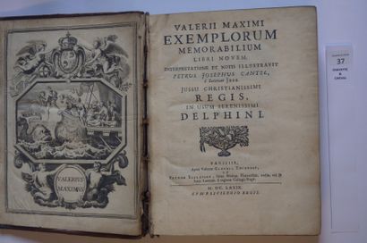 null MAXIMUS, Valerius. Exemplorum memorabilium Libri novem interpretation et notis...