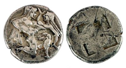 GRECE, THRACE, Thasos (550-463). Stratère...