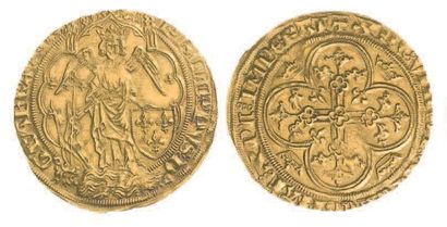 null PHILIPPE IV de VALOIS (1328-1350). Un second exemplaire (6,33 g) de la deuxième...