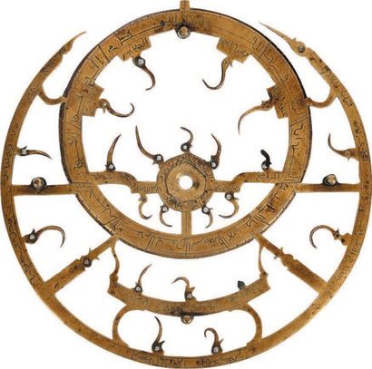 null Important astrolabe maghrébin, probablement Maroc, milieu ou fin du Xe siècle...