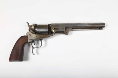null ARMES A FEU DU XXè SIECLE
Revolver type Colt Navy, six coups, calibre 36.
Canon...