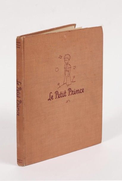 SAINT-EXUPÉRY (Antoine de) Le Petit Prince
Avec dessins de l'auteur. New York: Rejsnal...