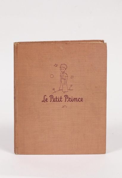 SAINT-EXUPÉRY (Antoine de) Le Petit Prince
Avec dessins de l'auteur. New York: Rejsnal...