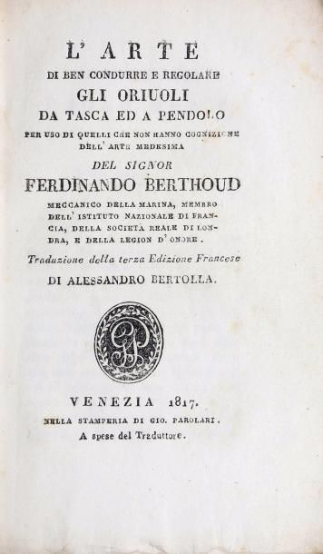BERTHOUD, Ferdinand
