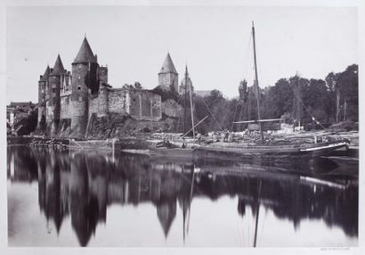 Séraphin Médéric Mieusement (1840-1905) Le Château de Josselin se reflétant dans...