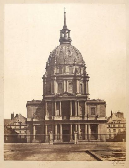 BALDUS Église des Invalides, Arc antique à Orange et fontaine Pradier à Nîmes. 3...