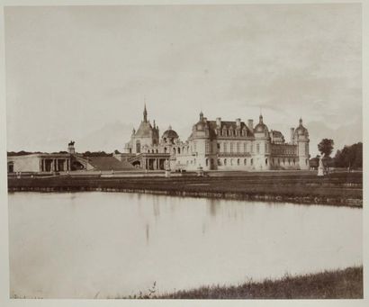 Pierre Lampue Château de Chantilly, vers 1890, 47 épreuves.