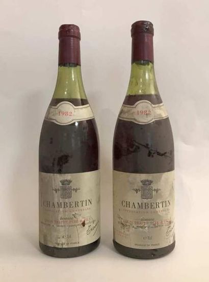 2 bouteilles - Chambertin GC Domaine TRAPET...