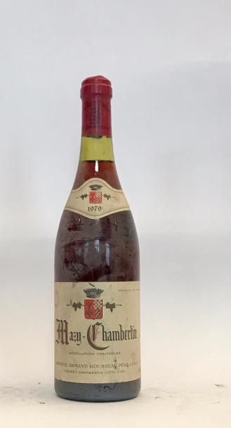 null 1 bouteille Mazy Chambertin -Domaine Armand ROUSSEAU 1979.