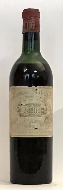 null 1 bouteille CHÂTEAU MARGAUX 1er GCC Margaux 1964.