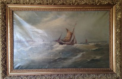 J. Esteve Marine Huile sur toile.
Signée en bas à gauche.
59 cm x 98 cm.
Cadre
A...