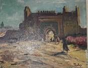 null 
Henri PONTOY (1888-1968)

Porte de la ville, Meknes

Huile sur carton.

Signée...