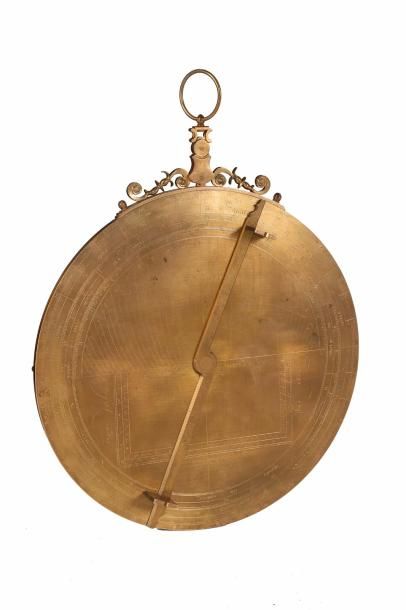 null Astrolabe moderne dans le style de Gualterus Arsenius réalisé par un ingénieur-géographe...