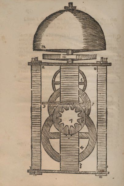 CAPRIGLIA, Giuseppe da. Misvra del tempo cioe' tratato d'horologij da ruota di tre...