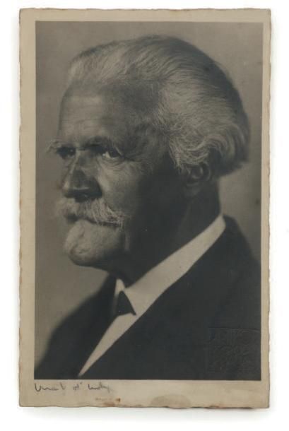 null Portrait photographique de Vincent d'Indy (1851-1931) par Dinkel.