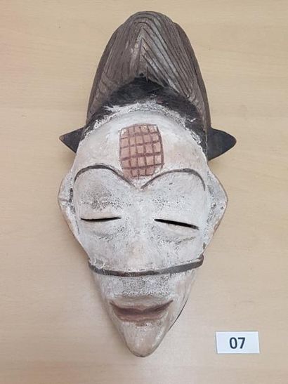 null Masque de type Punu, Gabon