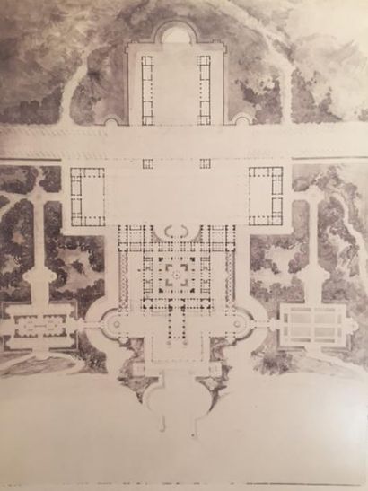 Delmaet et Durandelle et Marville Plans d'architecture dont plan du Grand Hôtel et...