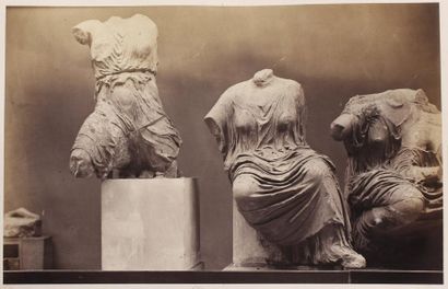 null Marbres grecs du Britich Museum et bas-reliefs de Phidias qui se trouvent à...