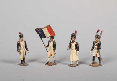 CBG Fantassins 1er Empire - XVIIIème siècle dont Ecossais - Russes - Grenadiers -...