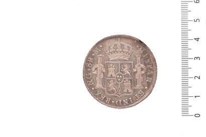 null Guatemala, Ferdinand VII (1808-1820). Huit reales 1817 NG. WC KM 69. 

Supe...