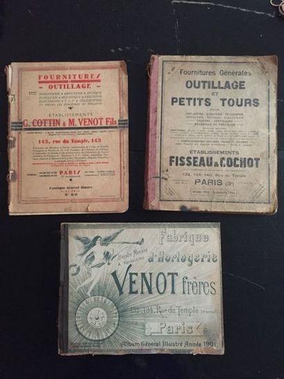 null [CATALOGUES]. Venot frères, Album Général pour 1901; FISSEAU & COCHOT. Fournitures...